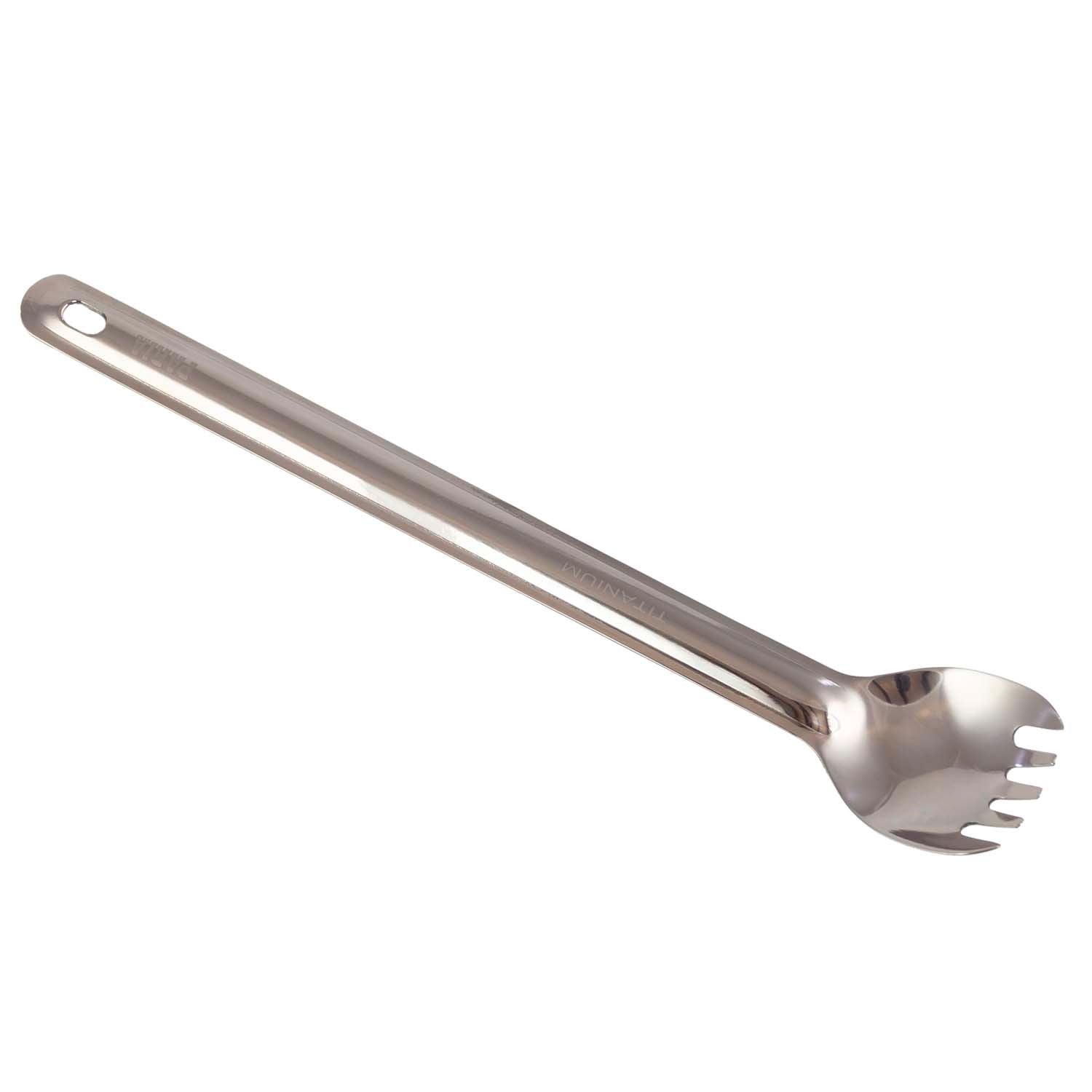 Titanium Long Polished Spork